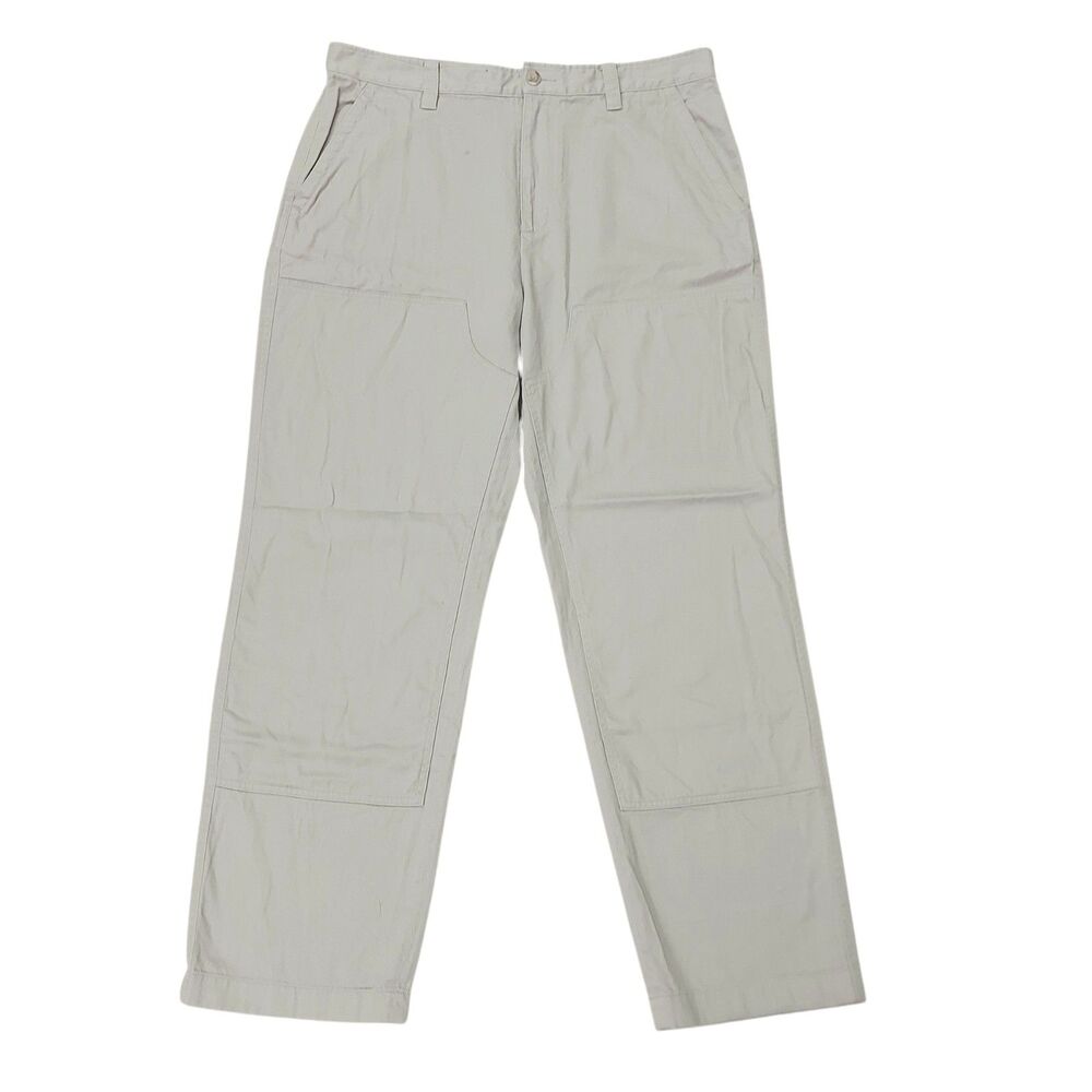 Vince Chino Pants Mens 34x30 Beige Utility Casual Cotton Travel Work Outdoor